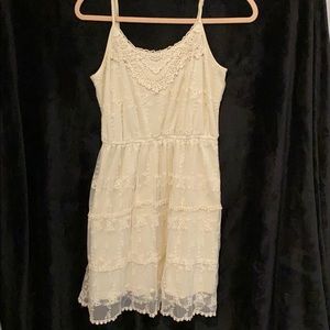 Cream dress